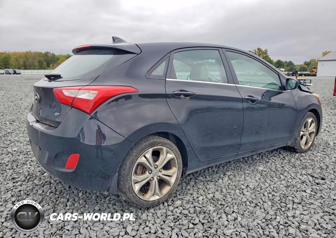 2013 Hyundai Elantra Gt Base VIN:KMHD35LE3DU046655 - 3