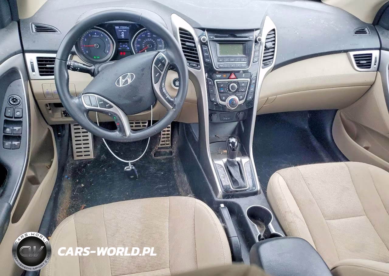 2013 Hyundai Elantra Gt Base VIN:KMHD35LE3DU046655 - 8