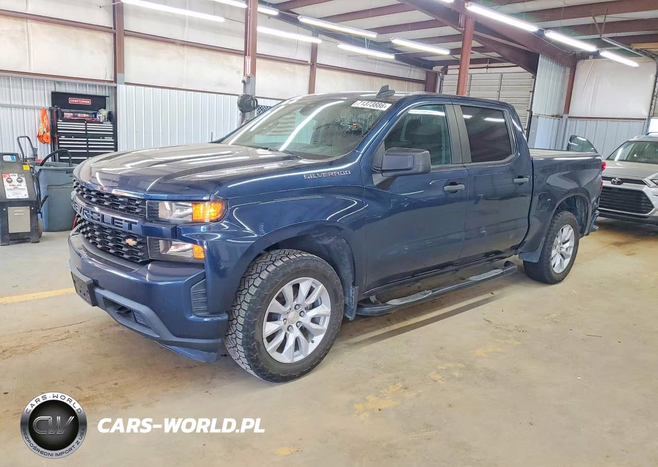 2022 Chevrolet Silverado Ltd C1500 Custom VIN:3GCPWBEK2NG112109 - 1
