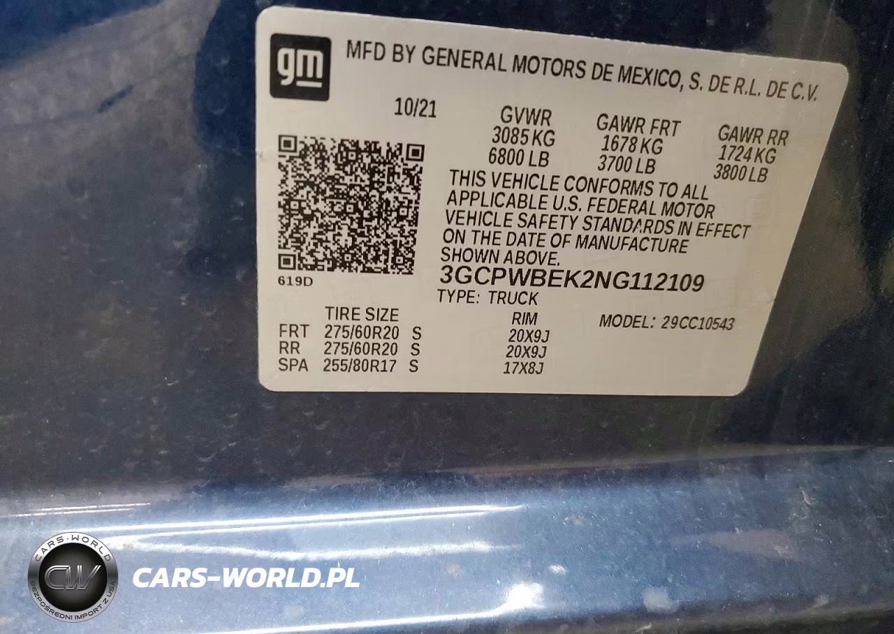 2022 Chevrolet Silverado Ltd C1500 Custom VIN:3GCPWBEK2NG112109 - 13
