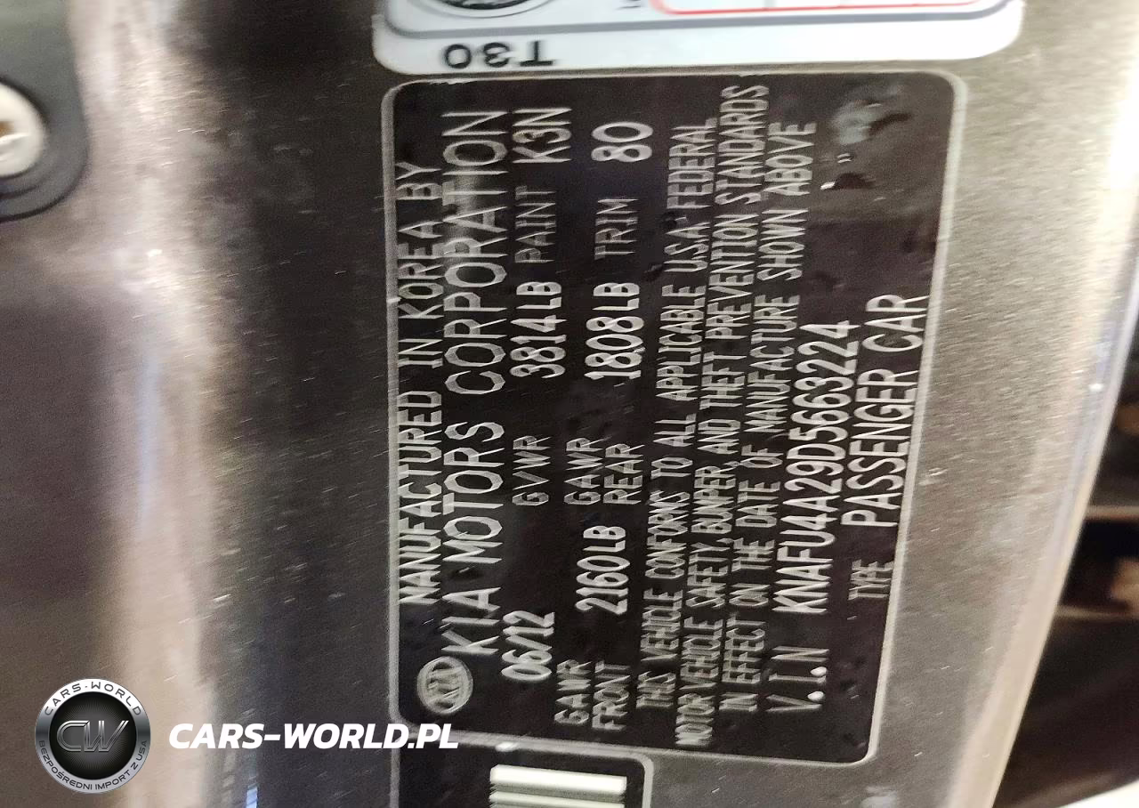 2013 Kia Forte Ex VIN:KNAFU4A29D5663224 - 12