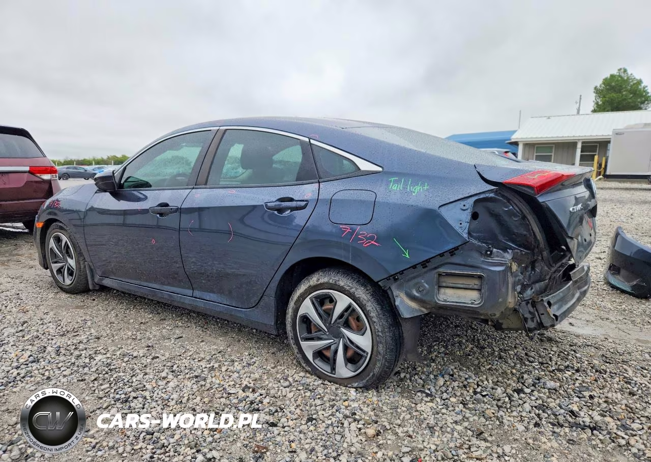 2021 Honda Civic Lx VIN:2HGFC2F61MH536967 - 2