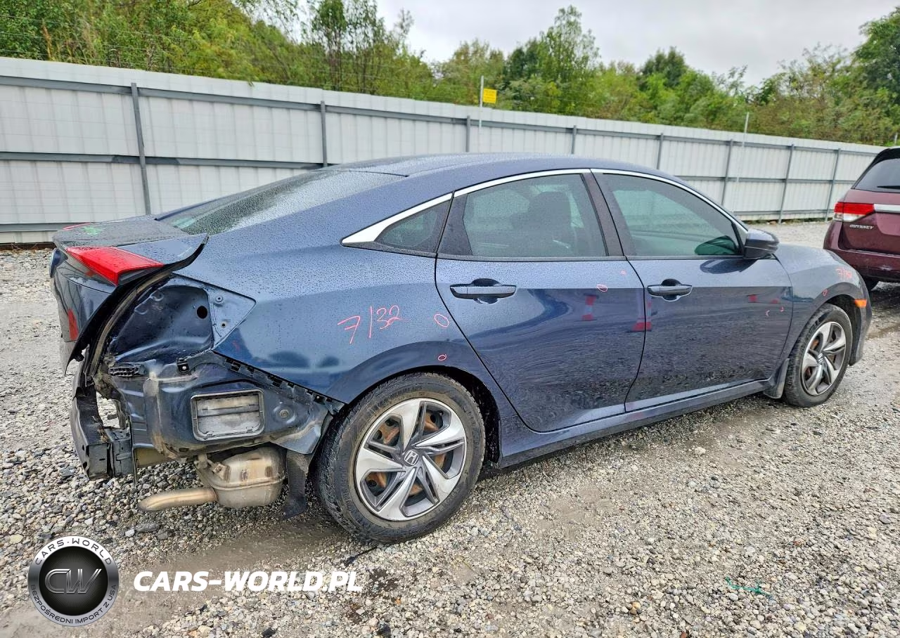 2021 Honda Civic Lx VIN:2HGFC2F61MH536967 - 3