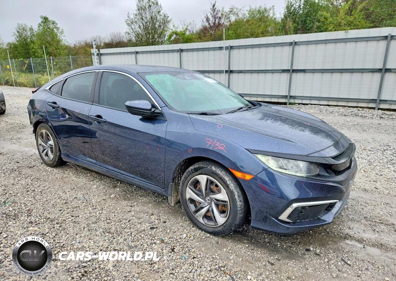 2021 Honda Civic Lx VIN:2HGFC2F61MH536967 - 4