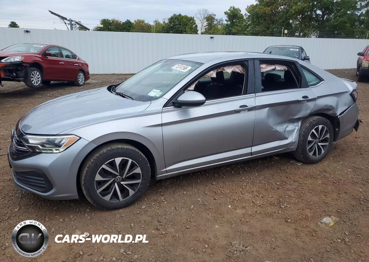 2022 Volkswagen Jetta S VIN:3VWCM7BU7NM034464 - 1