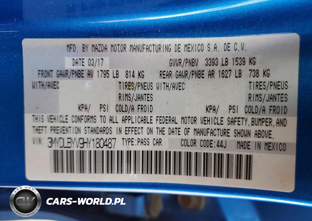 2017 Toyota Yaris Ia Base VIN:3MYDLBYV9HY180487 - 12