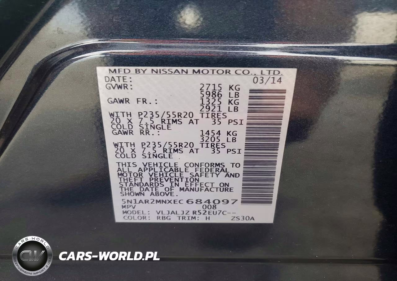 2014 Nissan Pathfinder S VIN:5N1AR2MNXEC684097 - 13