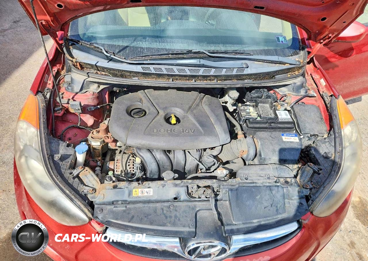 2013 Hyundai Elantra Gls VIN:KMHDH4AE7DU790418 - 11