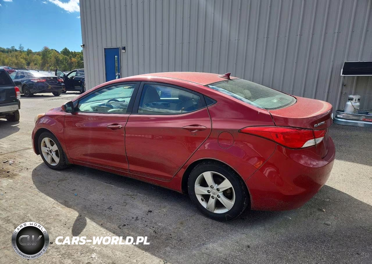 2013 Hyundai Elantra Gls VIN:KMHDH4AE7DU790418 - 2