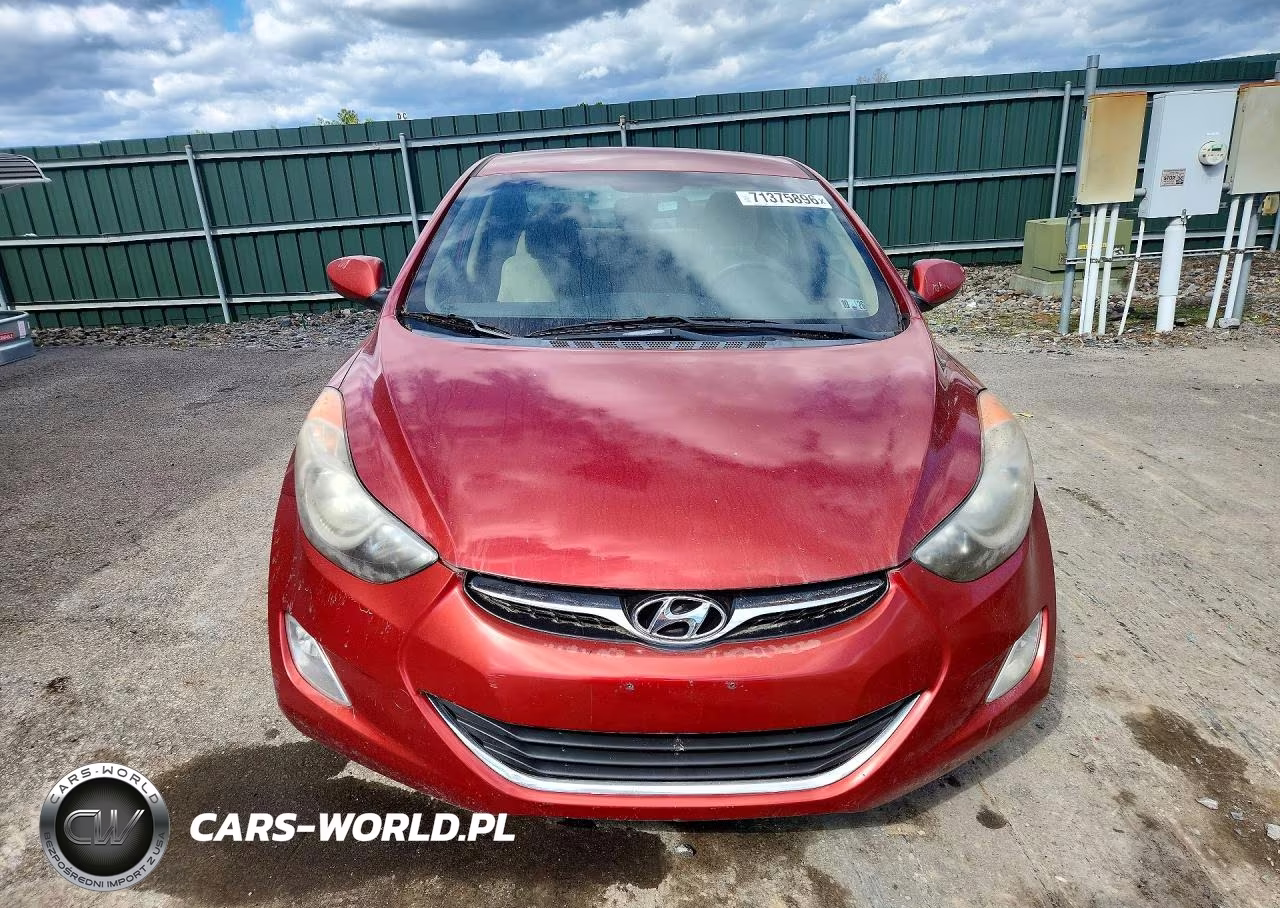 2013 Hyundai Elantra Gls VIN:KMHDH4AE7DU790418 - 5