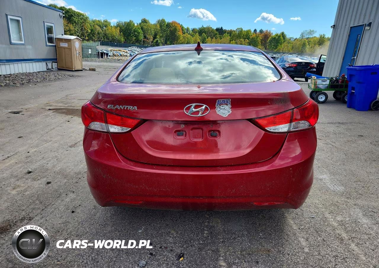 2013 Hyundai Elantra Gls VIN:KMHDH4AE7DU790418 - 6
