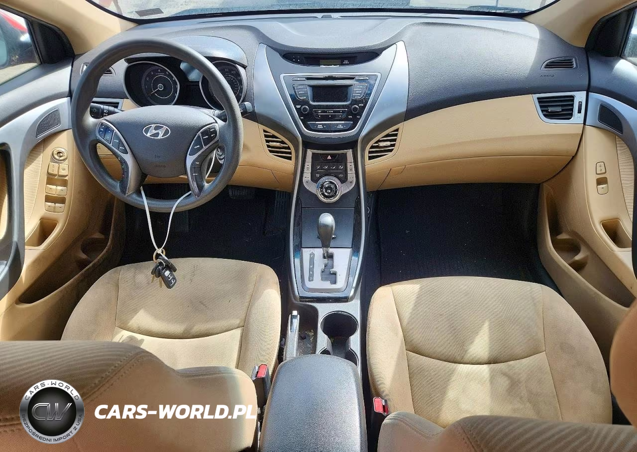 2013 Hyundai Elantra Gls VIN:KMHDH4AE7DU790418 - 8