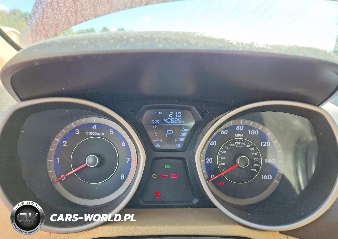 2013 Hyundai Elantra Gls VIN:KMHDH4AE7DU790418 - 9