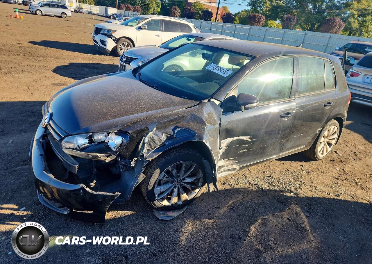 2013 Volkswagen Golf VIN:WVWDB7AJ6DW137958 - 1