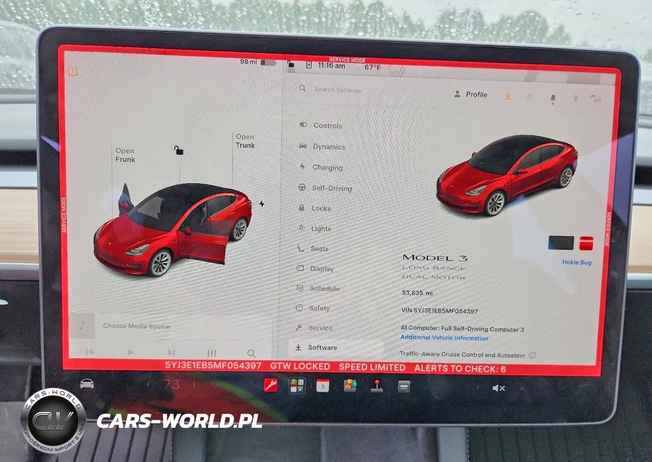 2021 Tesla Model 3 VIN:5YJ3E1EB5MF054397 - 9