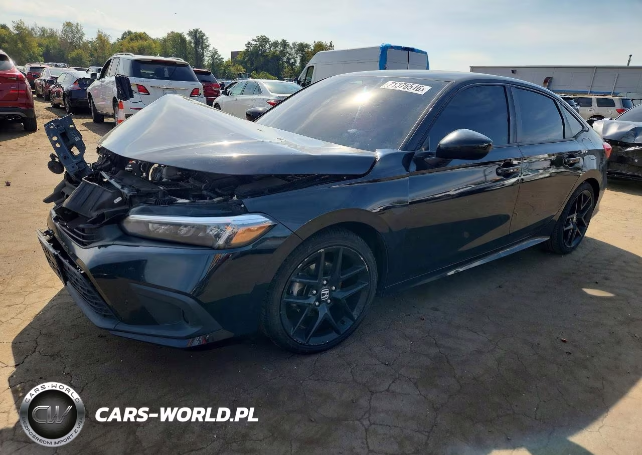 2022 Honda Civic Sport VIN:2HGFE2F57NH551959 - 1