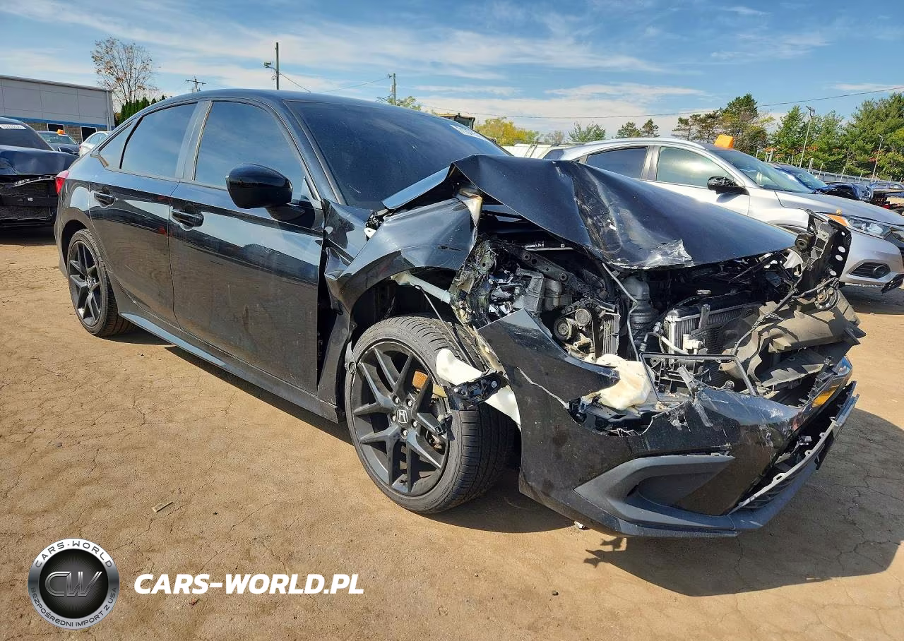 2022 Honda Civic Sport VIN:2HGFE2F57NH551959 - 4