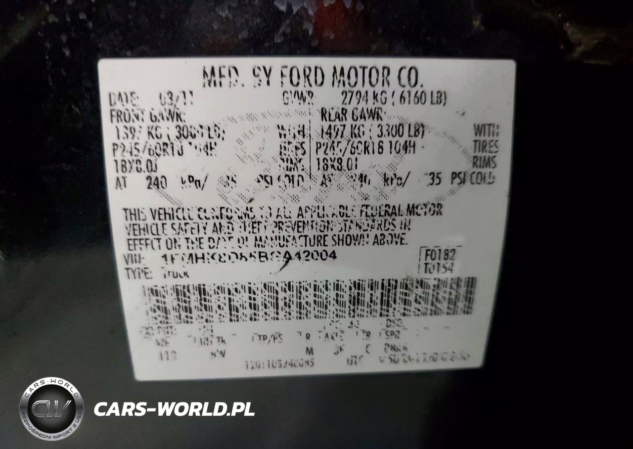 2011 Ford Explorer Xlt VIN:1FMHK8D85BGA42004 - 14