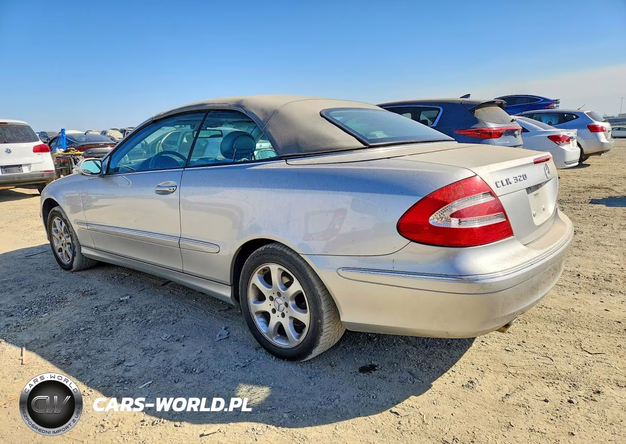 2004 Mercedes-Benz Clk 320 VIN:WDBTK65G44T021632 - 2
