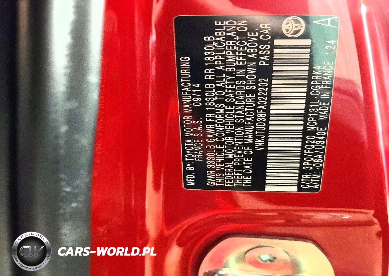 2015 Toyota Yaris 3-Door L VIN:VNKJTUD38FA022202 - 12