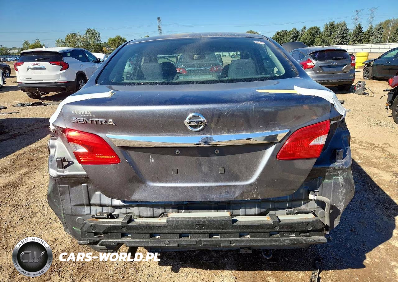 2017 Nissan Sentra S VIN:3N1AB7AP9HY371472 - 6