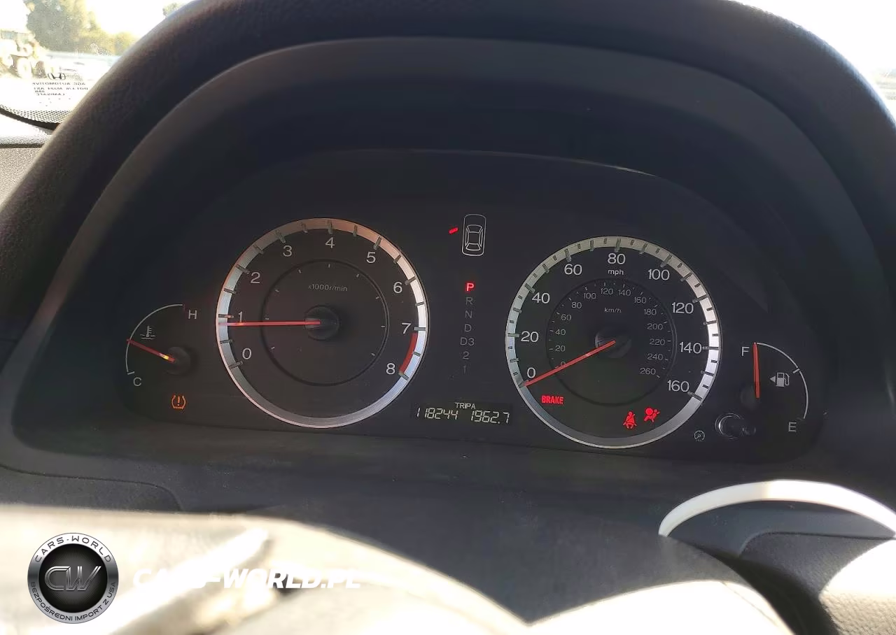 2008 Honda Accord Exl VIN:1HGCS12858A010028 - 9