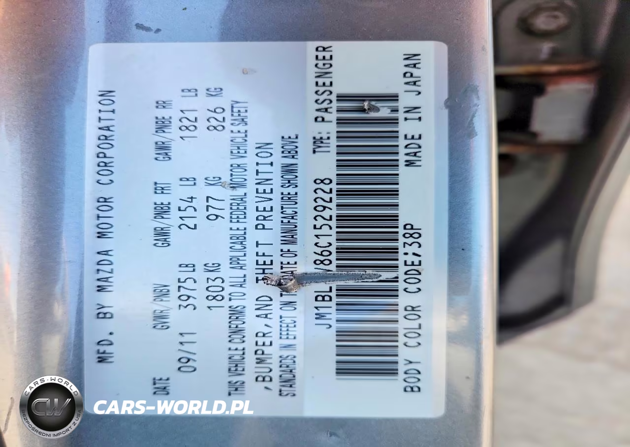 2012 Mazda 3 I VIN:JM1BL1V86C1529228 - 13