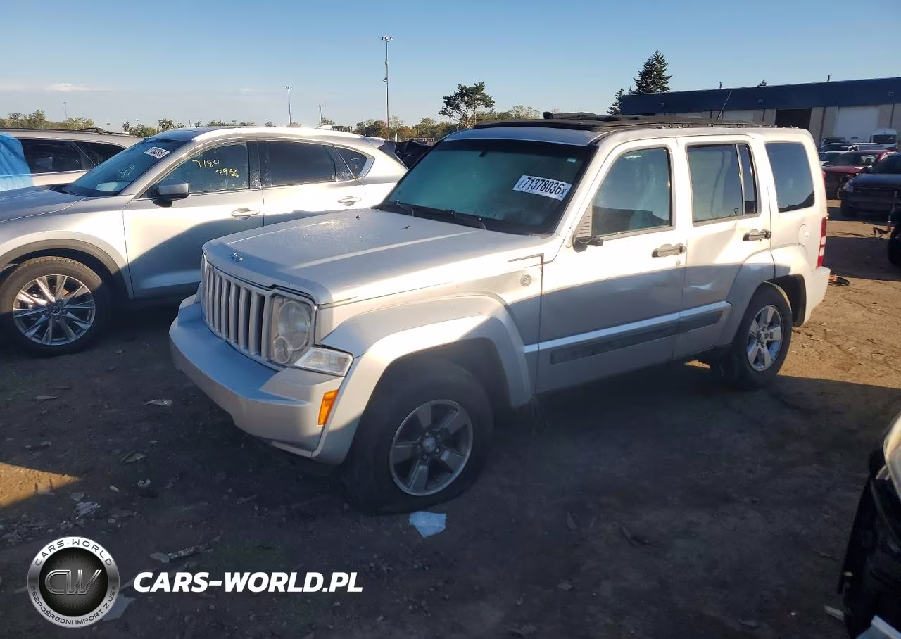 2008 Jeep Liberty Sport VIN:1J8GN28KX8W270470 - 1