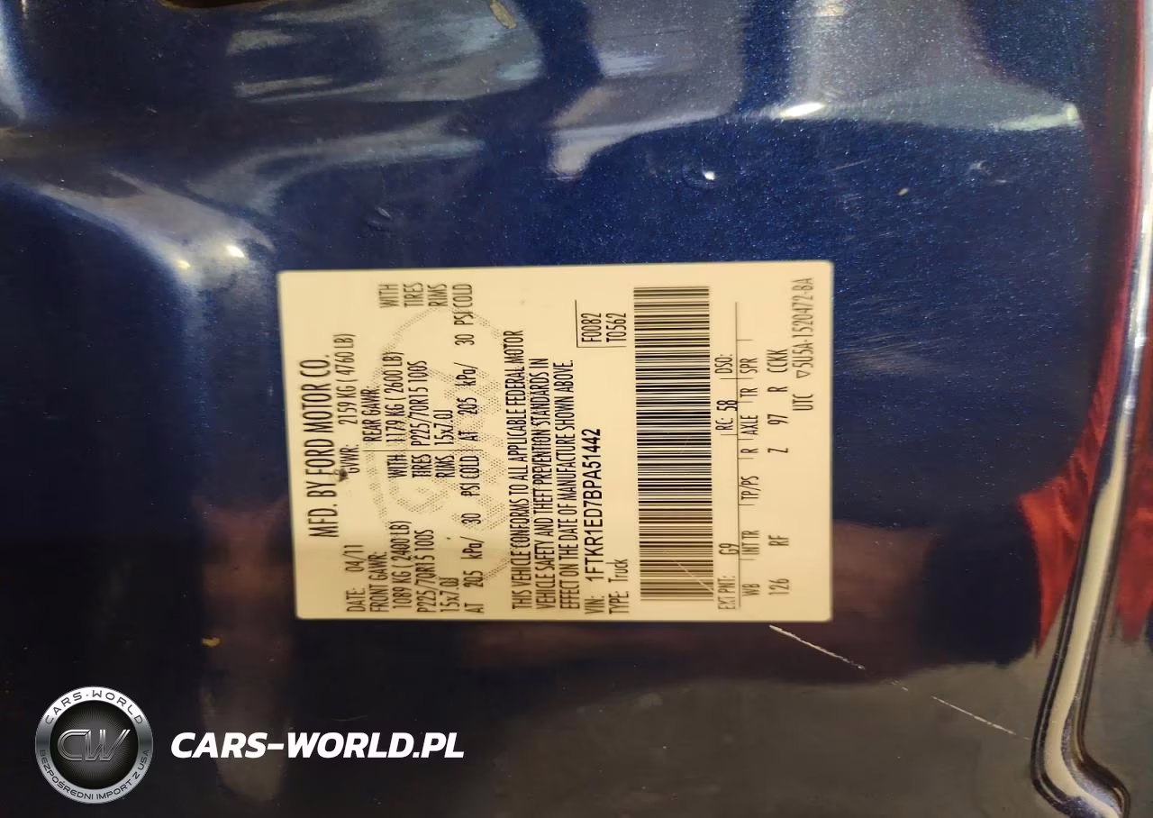 2011 Ford Ranger Super Cab VIN:1FTKR1ED7BPA51442 - 13