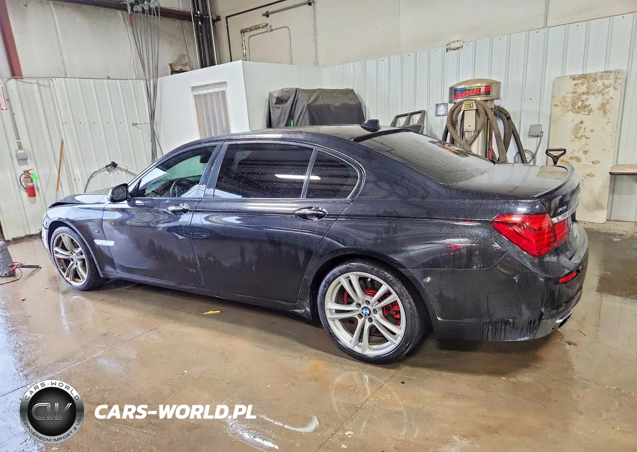 2013 BMW 750 Lxi VIN:WBAYF8C58DD140283 - 2
