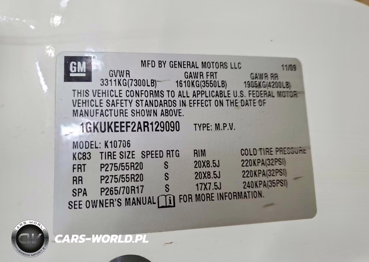 2010 GMC Yukon Denali VIN:1GKUKEEF2AR129090 - 13