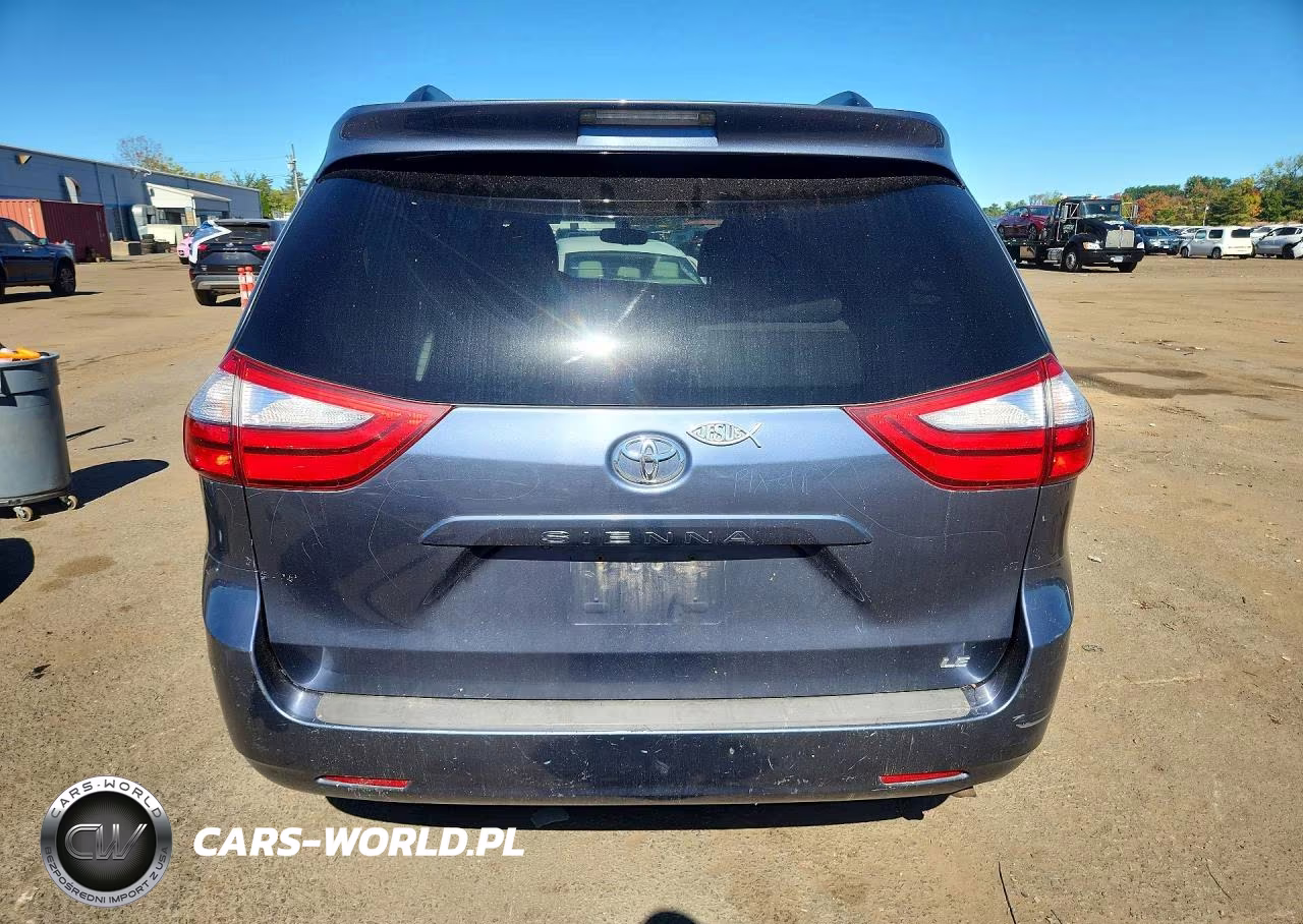 2015 Toyota Sienna Le VIN:5TDKK3DC2FS579314 - 6