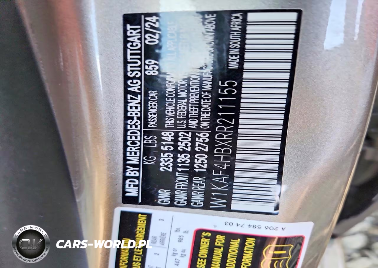 2024 Mercedes-Benz C 300 4Matic VIN:W1KAF4HBXRR211155 - 12