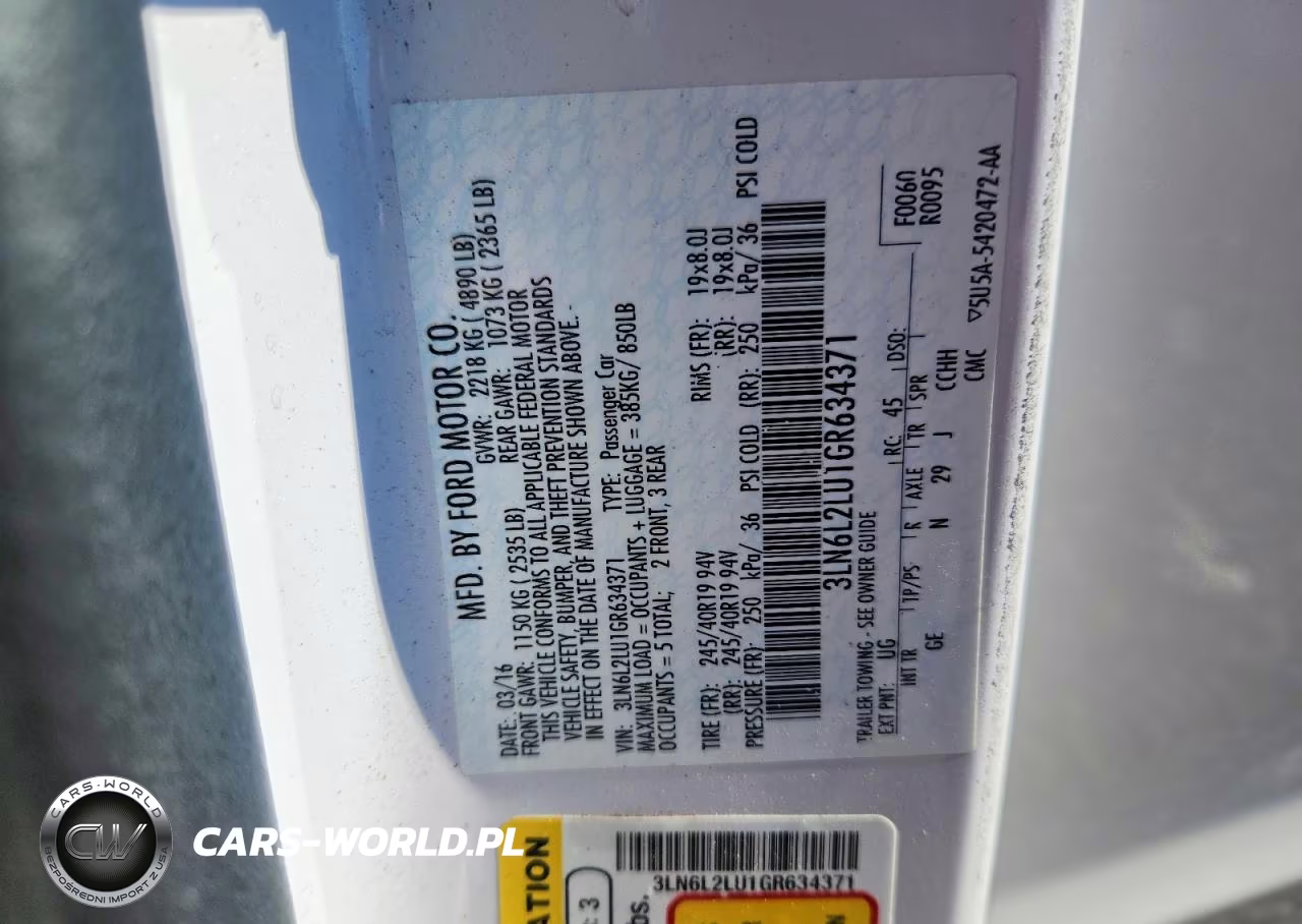 2016 Lincoln Mkz Hybrid VIN:3LN6L2LU1GR634371 - 12