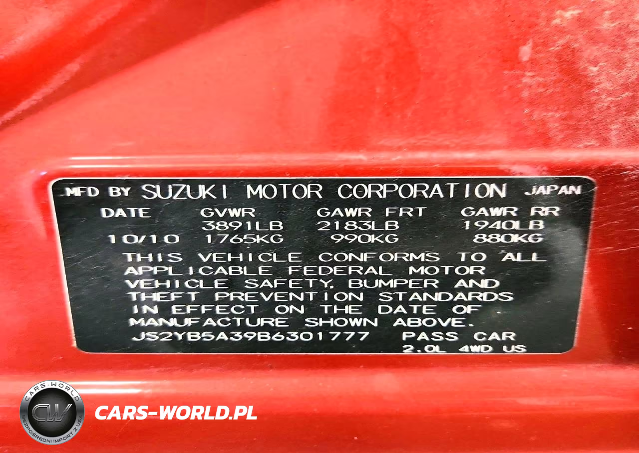 2011 Suzuki Sx4 VIN:JS2YB5A39B6301777 - 12