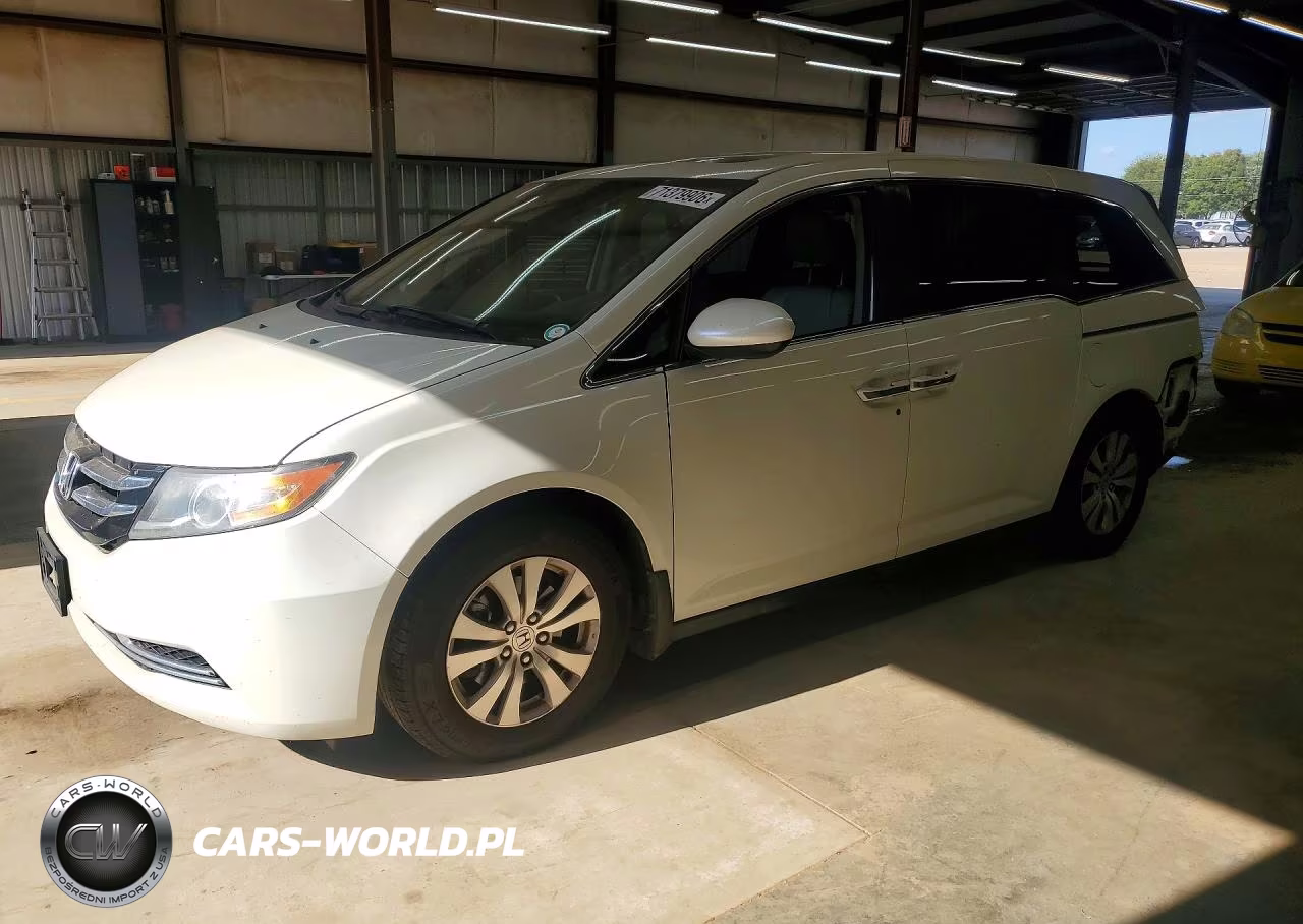2016 Honda Odyssey Exl VIN:5FNRL5H63GB093015 - 1