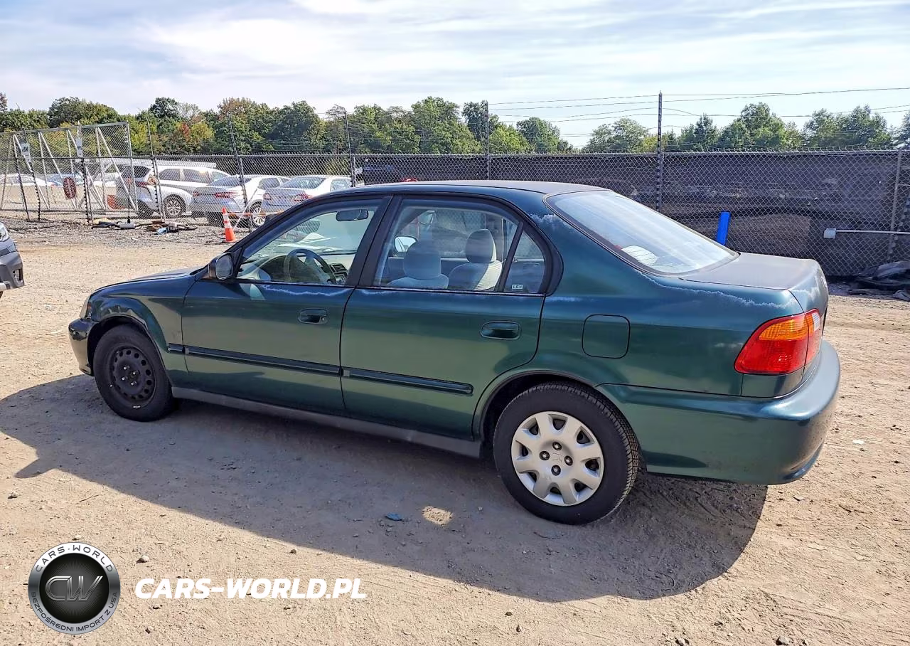2000 Honda Civic Base VIN:2HGEJ6611YH597366 - 2