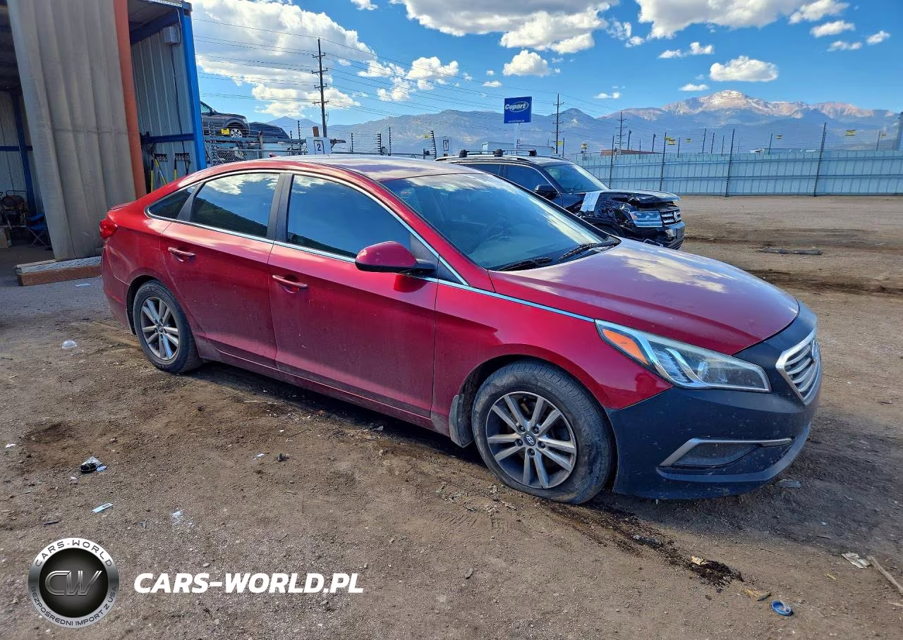 2016 Hyundai Sonata Se VIN:5NPE24AFXGH319008 - 4