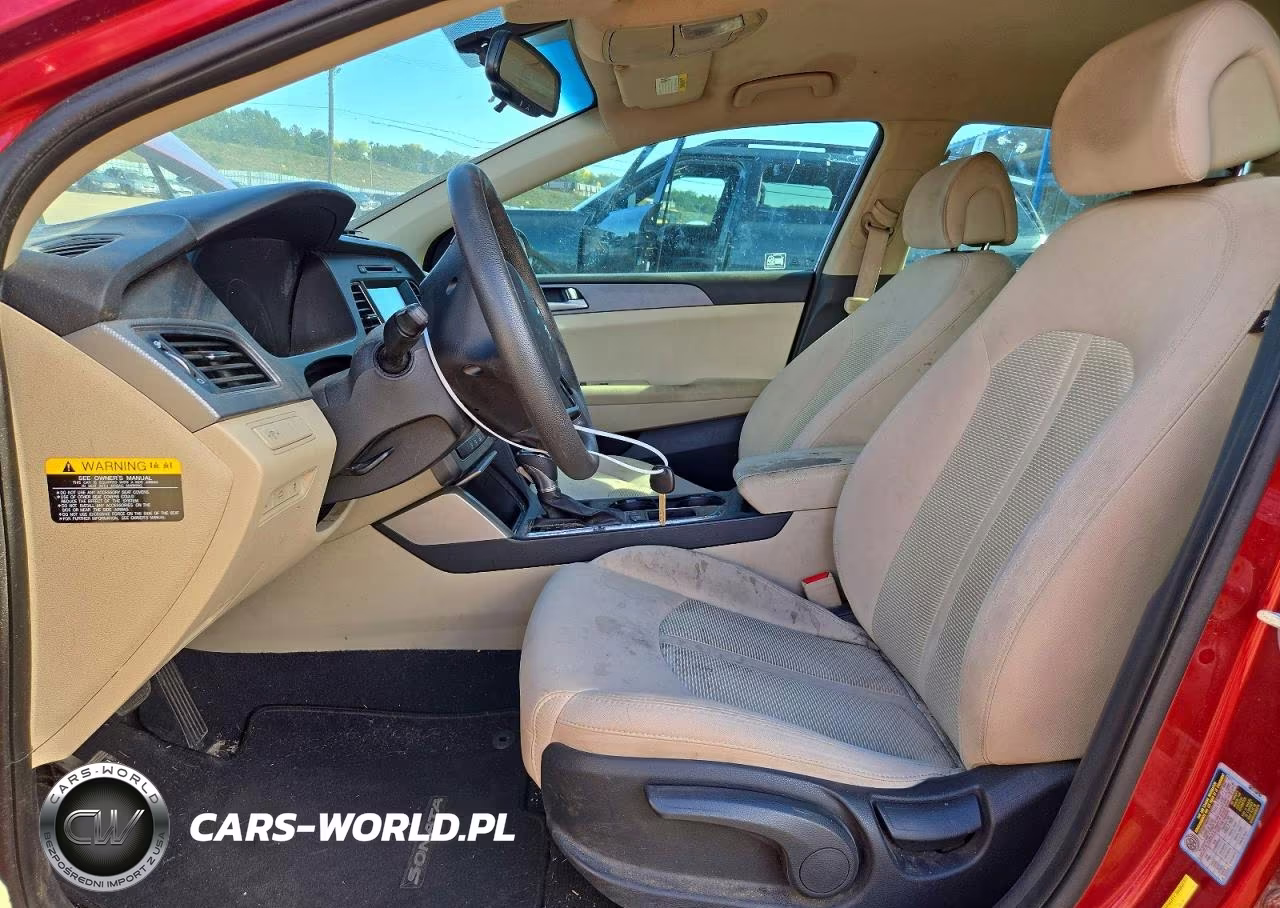 2016 Hyundai Sonata Se VIN:5NPE24AFXGH319008 - 7