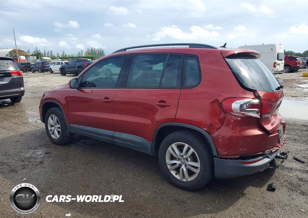 2016 Volkswagen Tiguan S VIN:WVGAV7AX9GW040719 - 2