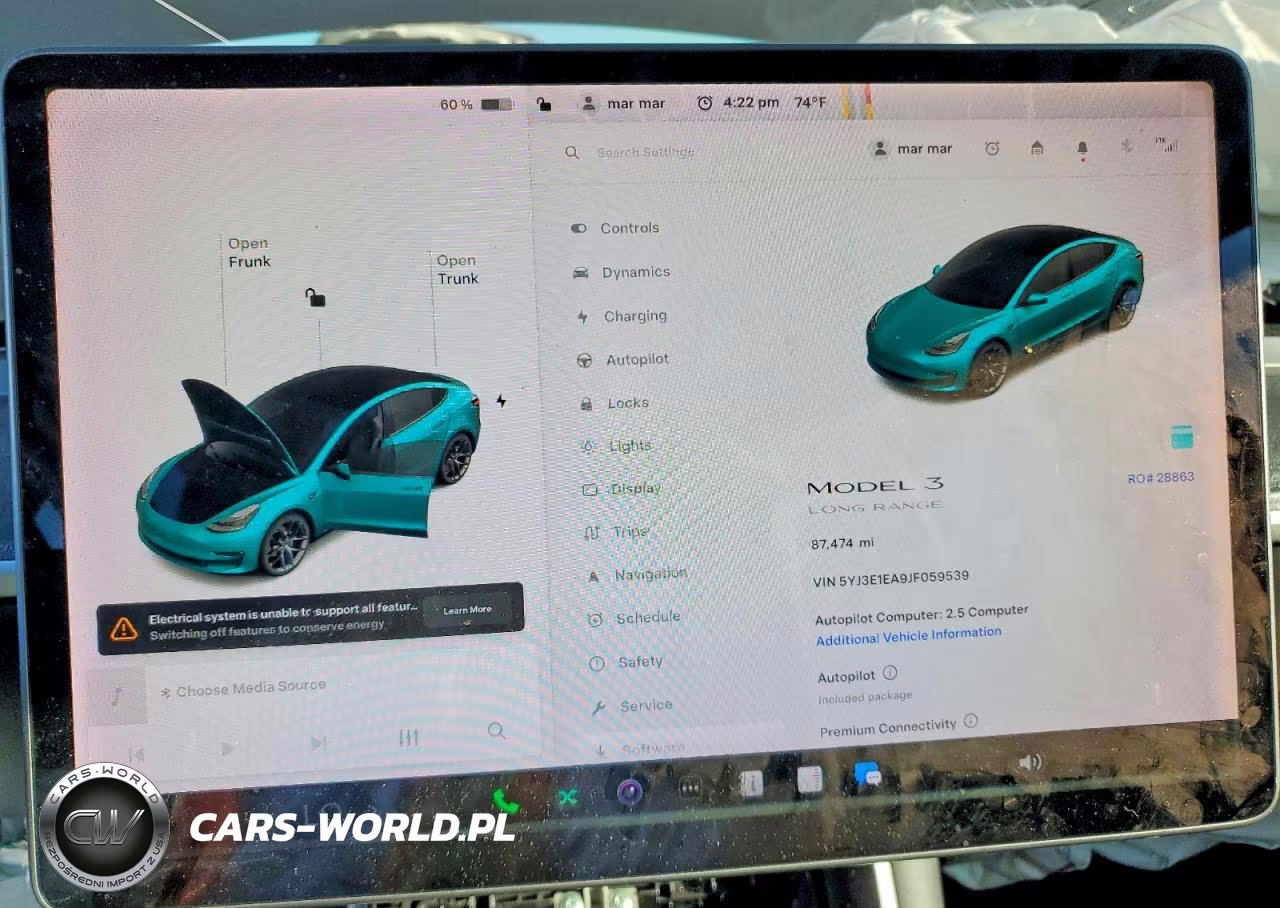 2018 Tesla Model 3 VIN:5YJ3E1EA9JF059539 - 9