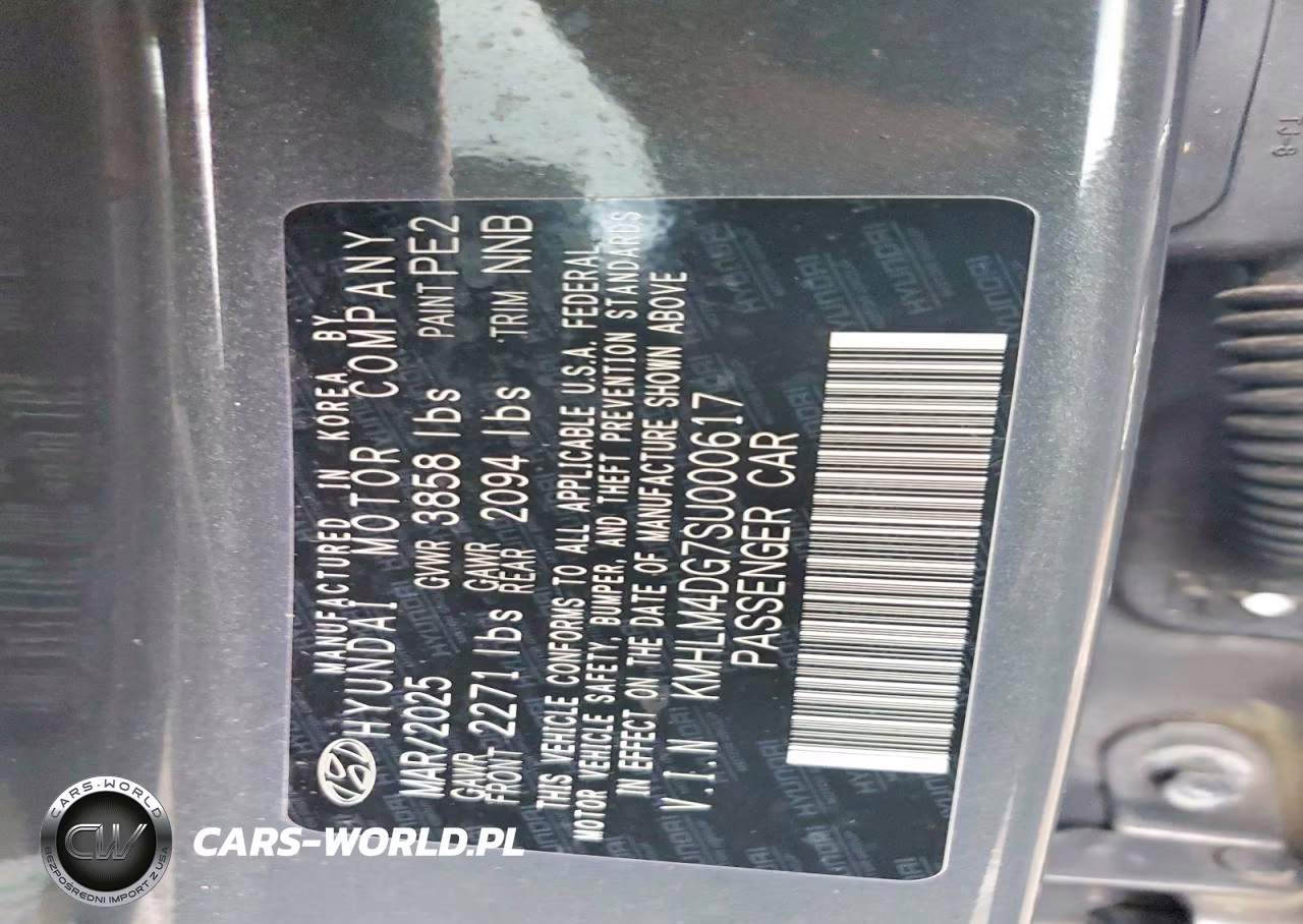 2025 Hyundai Elantra Sel Sport VIN:KMHLM4DG7SU000617 - 12