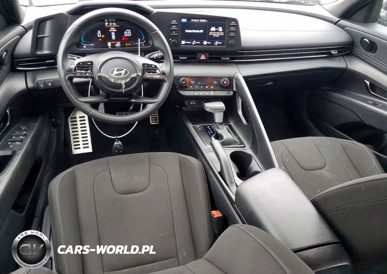 2025 Hyundai Elantra Sel Sport VIN:KMHLM4DG7SU000617 - 8