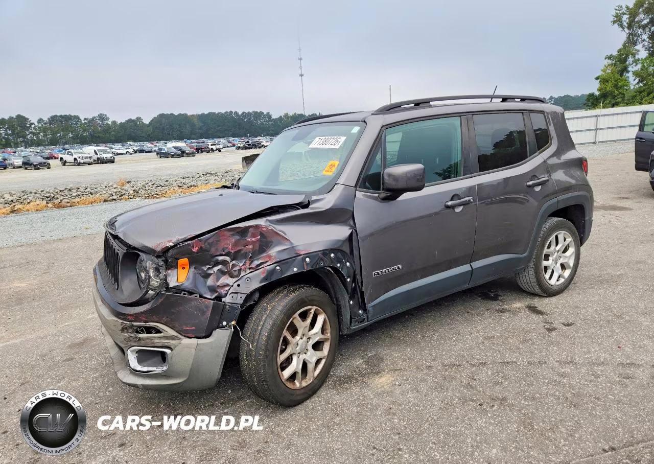 2017 Jeep Renegade Latitude VIN:ZACCJBBB6HPE53551 - 1
