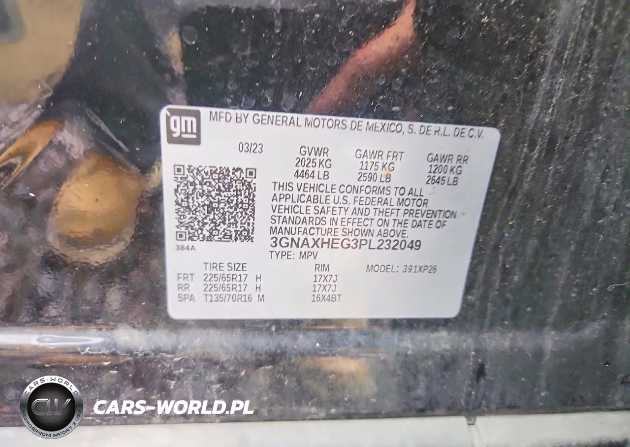 2023 Chevrolet Equinox Ls VIN:3GNAXHEG3PL232049 - 13
