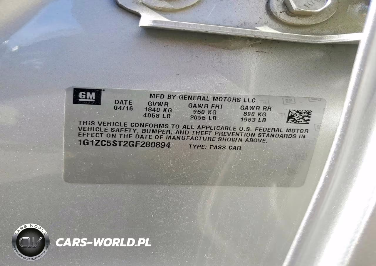 2016 Chevrolet Malibu Ls VIN:1G1ZC5ST2GF280894 - 12