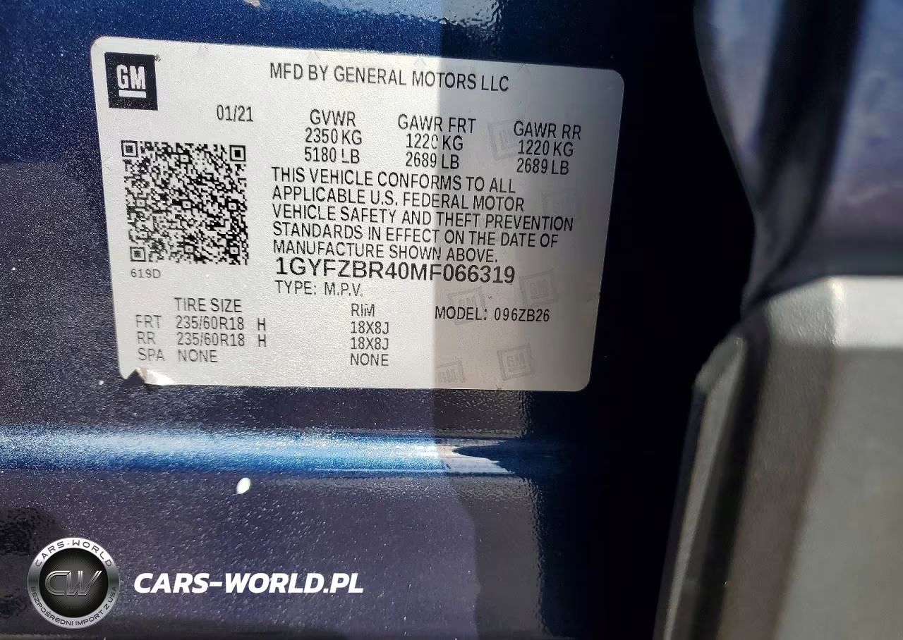 2021 Cadillac Xt4 Luxury VIN:1GYFZBR40MF066319 - 13
