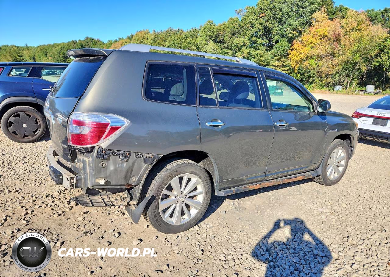 2008 Toyota Highlander Hybrid Limited VIN:JTEEW44A082015415 - 3