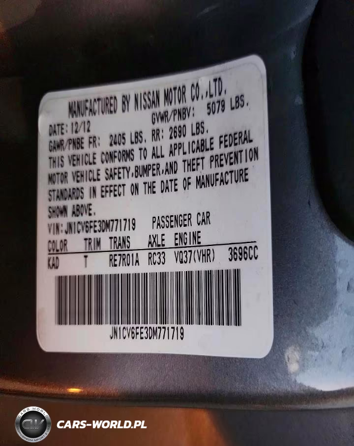 2013 Infiniti G37 Convertible Base VIN:JN1CV6FE3DM771719 - 12