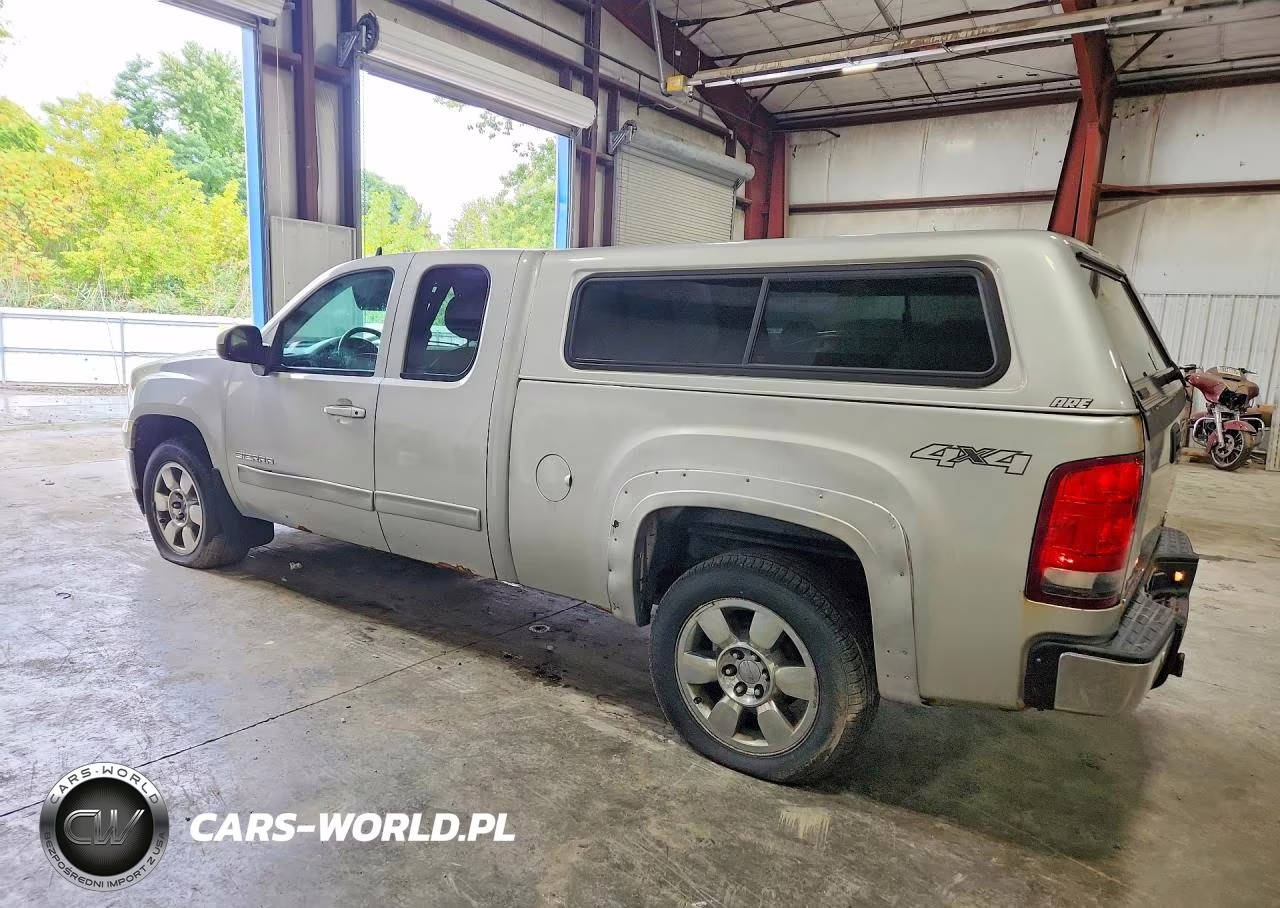 2010 GMC Sierra K1500 Slt VIN:1GTSKWE39AZ155541 - 2